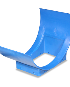 Connection PVC f/boot for flexible auger for feedweigher
